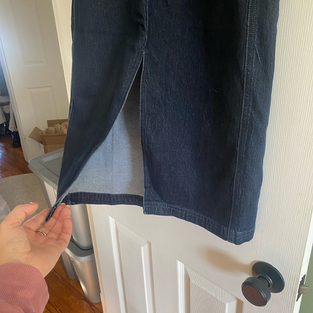 Anthropologie Pilcro Denim Midi Skirt - Picture 4 of 5